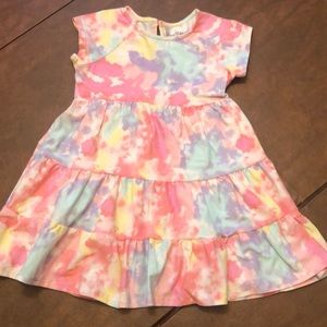 Rare Editions tie dye dress